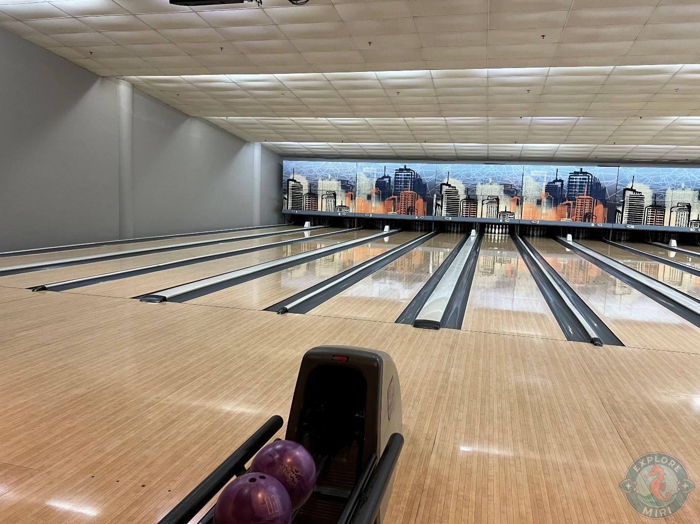 bowling alley