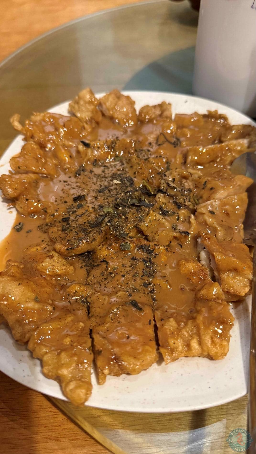 buttered tea deep fried meat