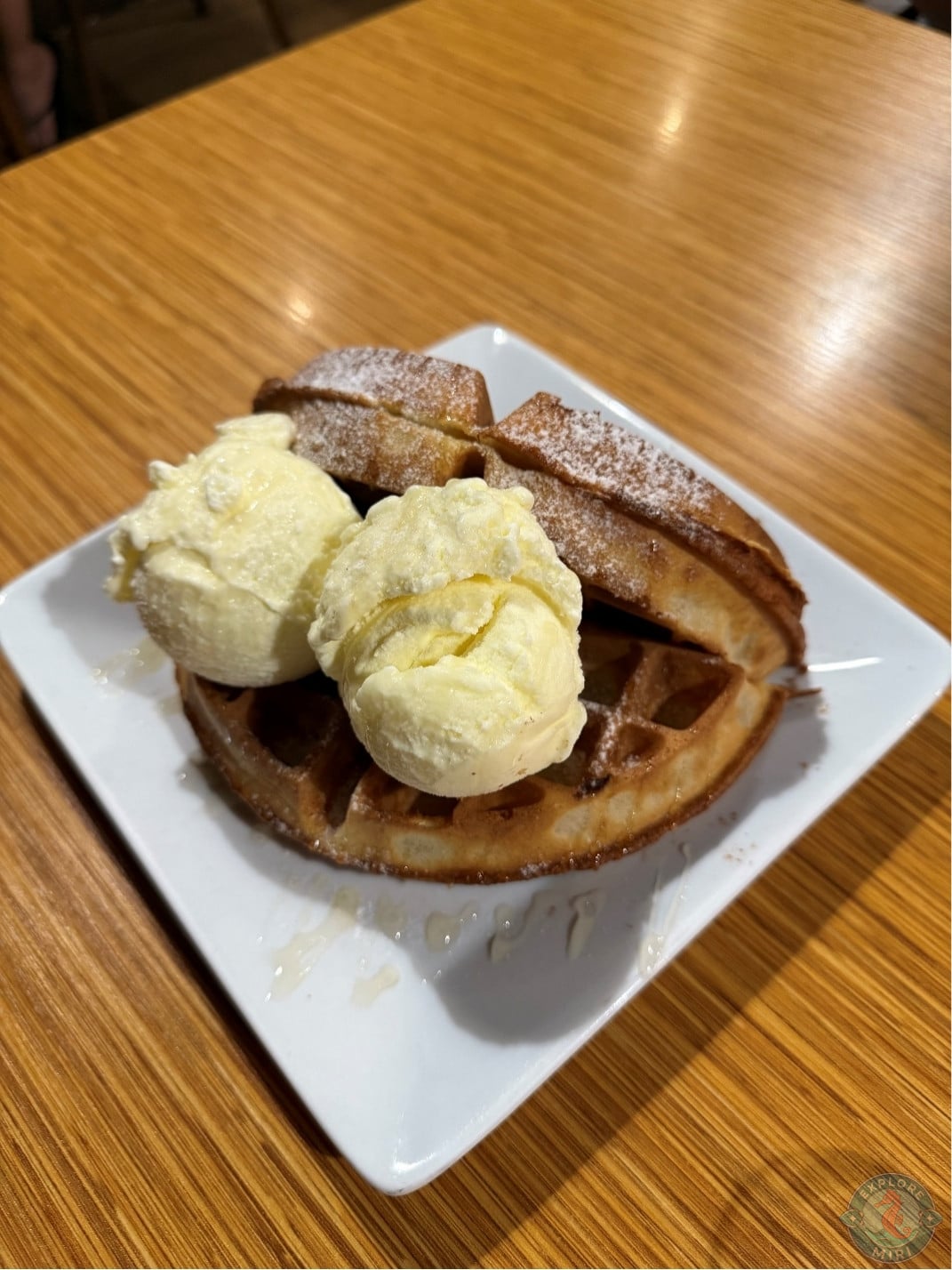 classic honey waffles