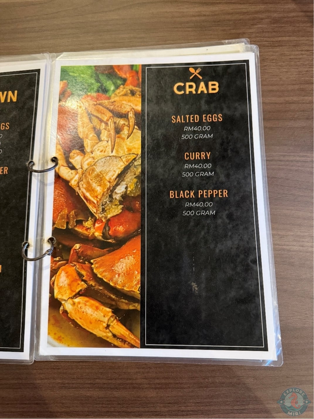 crab section