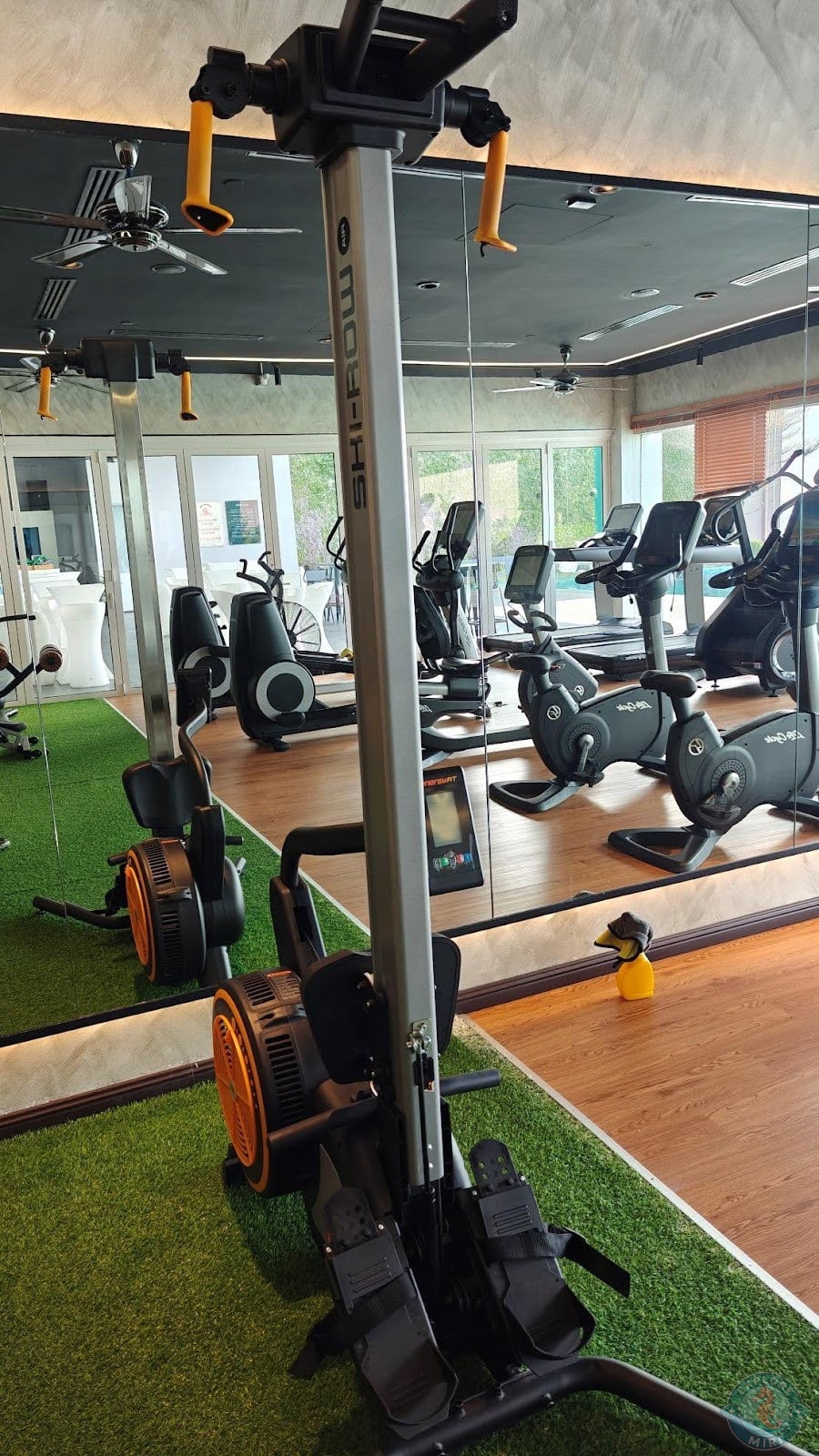 gym itself was quite spacious