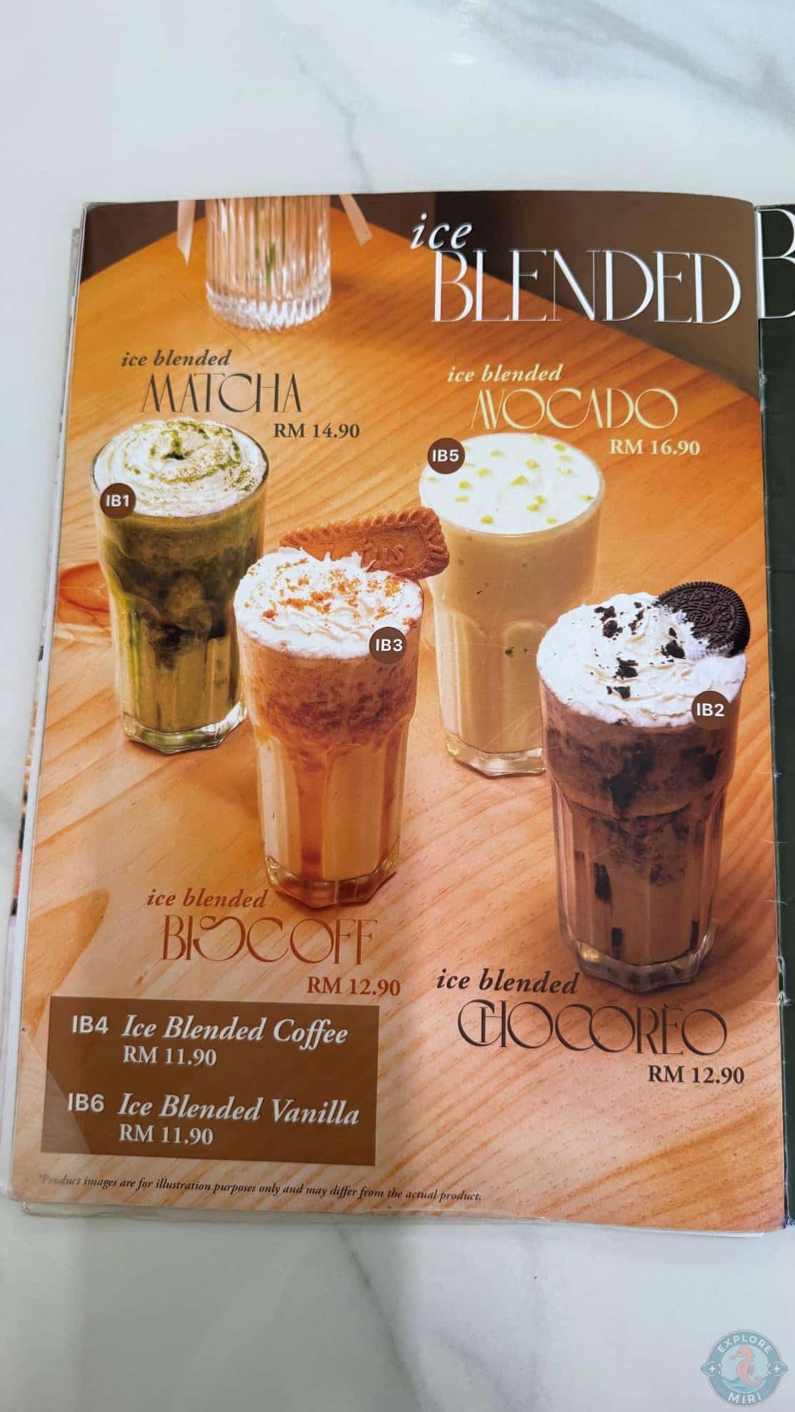 ice blended coffee