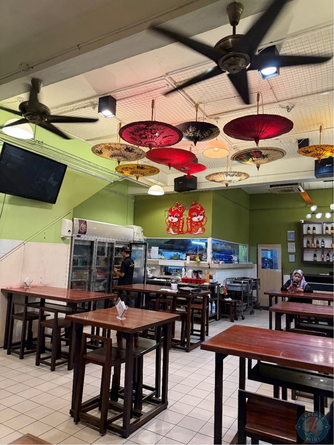 inside Aroi Mak in Miri