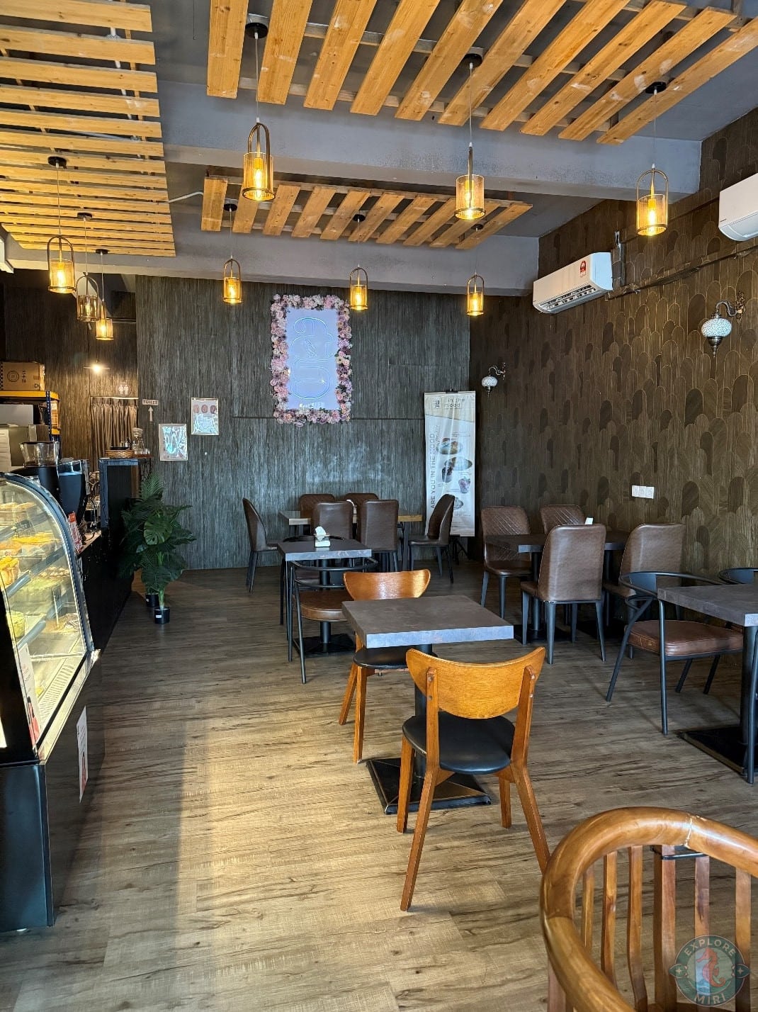 interior is a spacious chill area