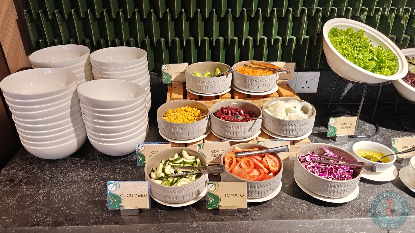 plenty of salad options