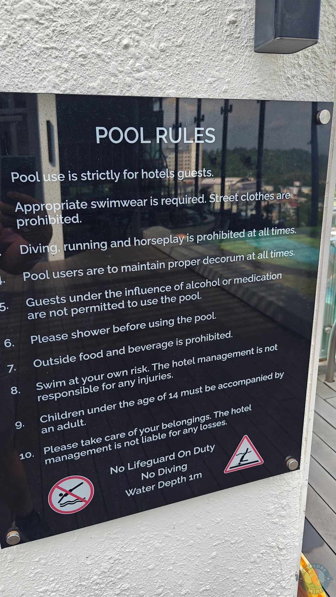 pool rules