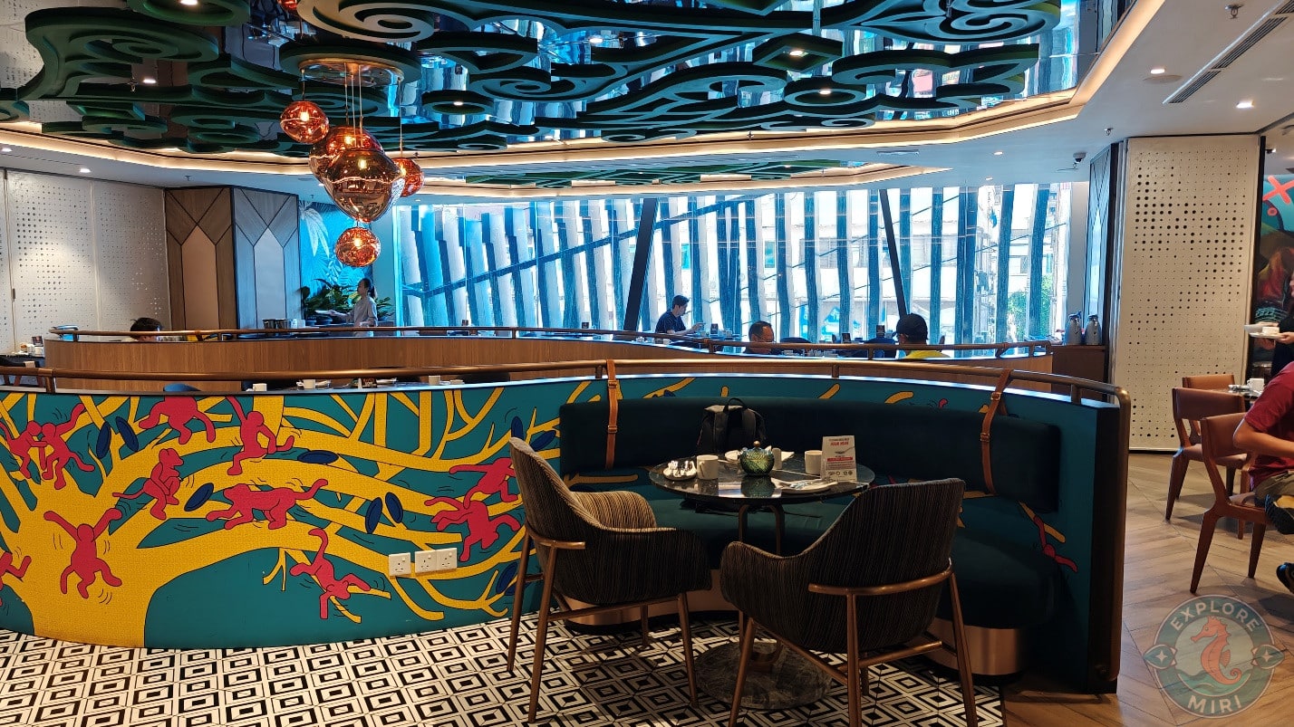 restaurant was really modern and contemporary in style