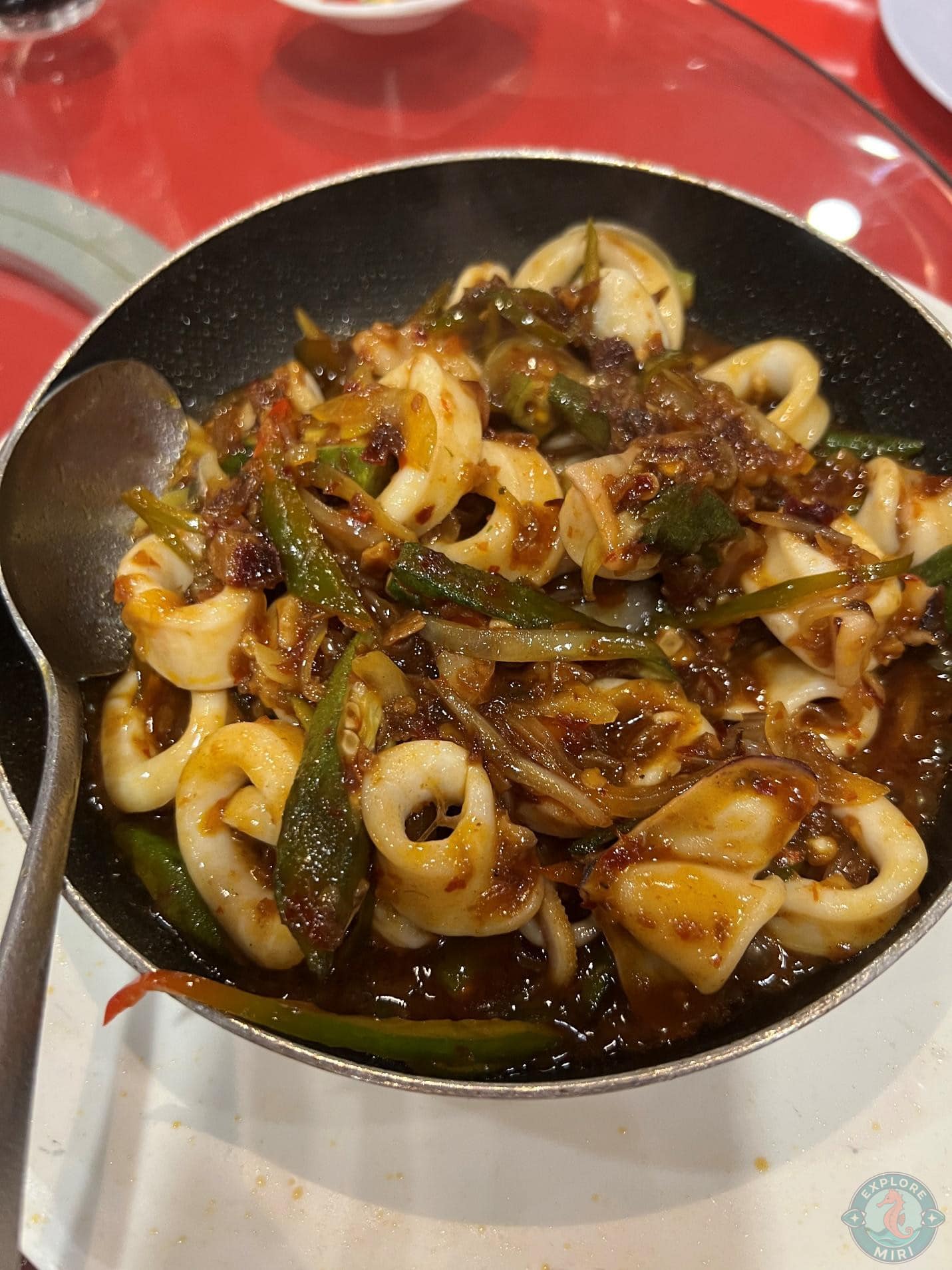 stir fried squid