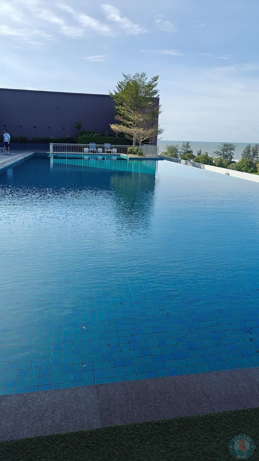 water looked so blue