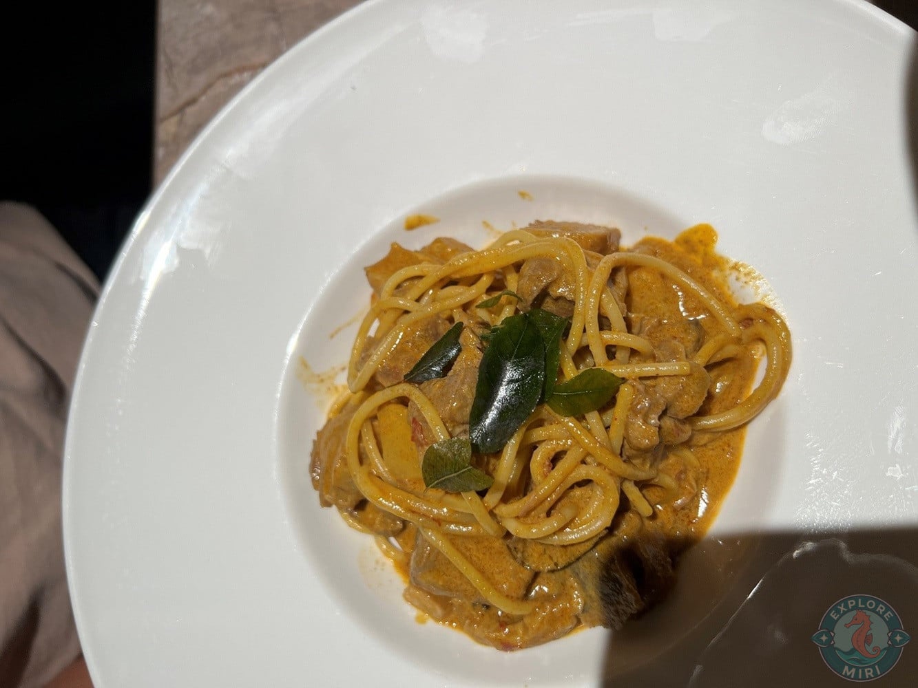 Barnyard 68 Restaurant Bar Curry Lamb Pasta 4