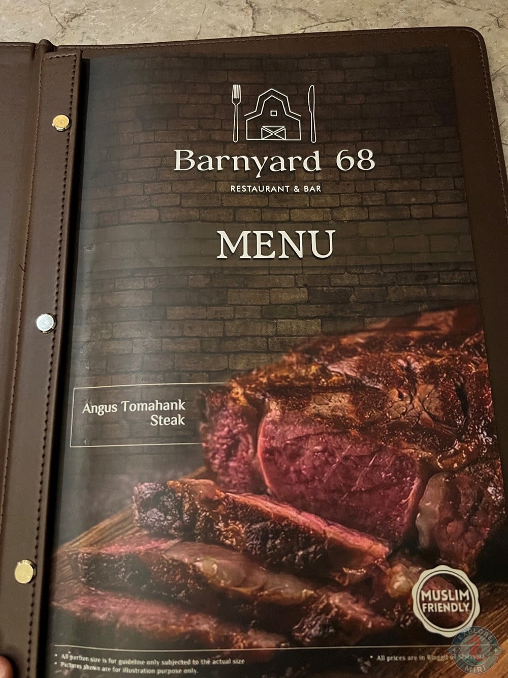Barnyard 68 Restaurant Bar Menu 12