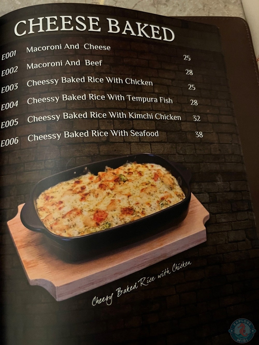 Barnyard 68 Restaurant Bar Menu Cheese Baked 18