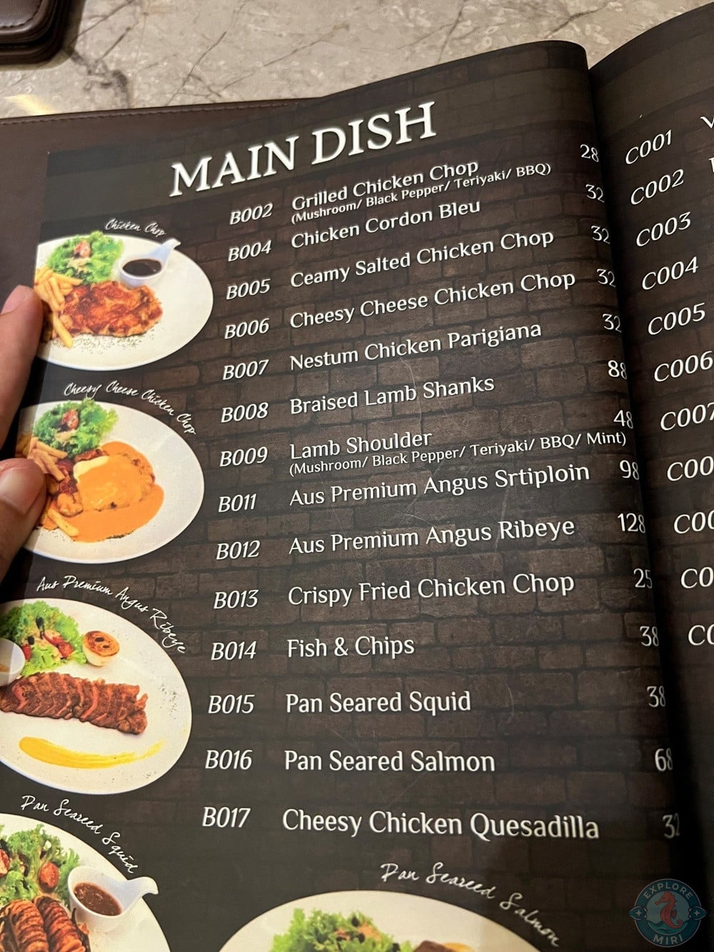 Barnyard 68 Restaurant Bar Menu Main DIsh 15