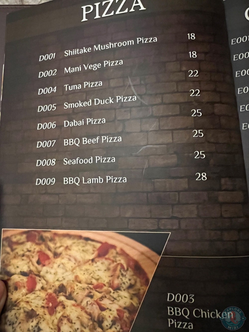 Barnyard 68 Restaurant Bar Menu Pizza 17