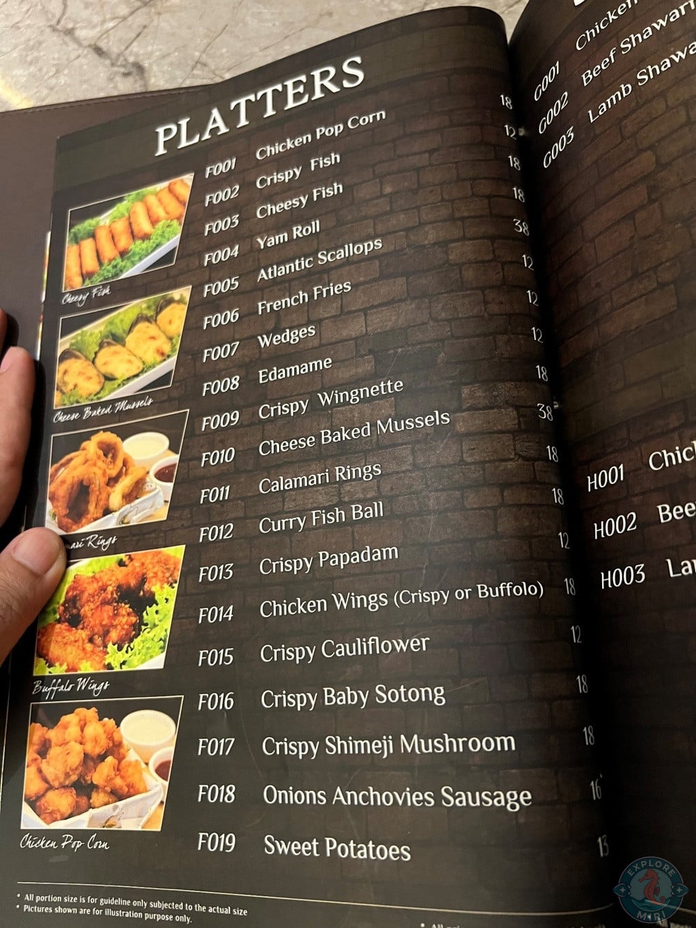 Barnyard 68 Restaurant Bar Menu Platters 19