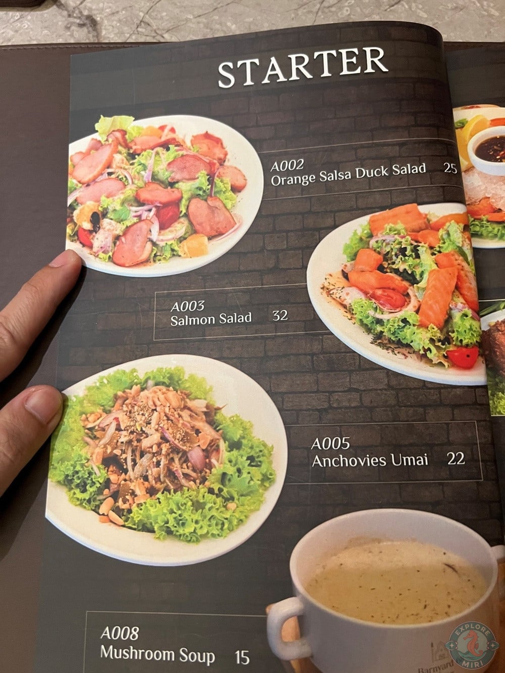 Barnyard 68 Restaurant Bar Menu Starter 13