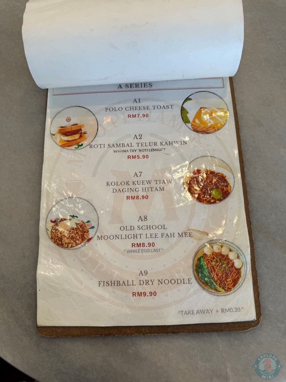 M Kopitiam Miri Menu A Series 15