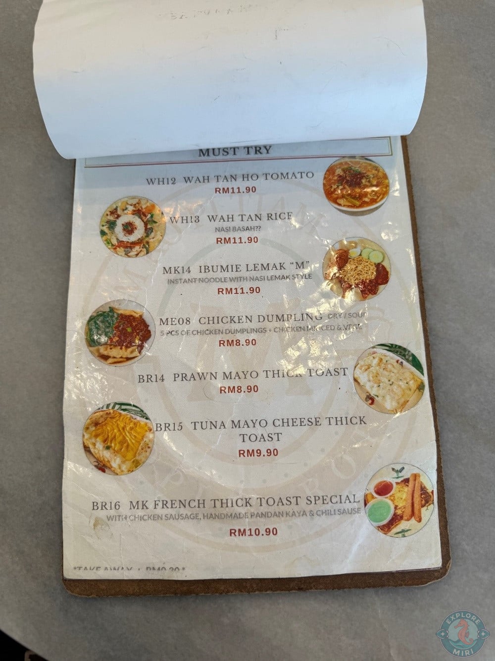 M Kopitiam Miri Menu Must Try 10