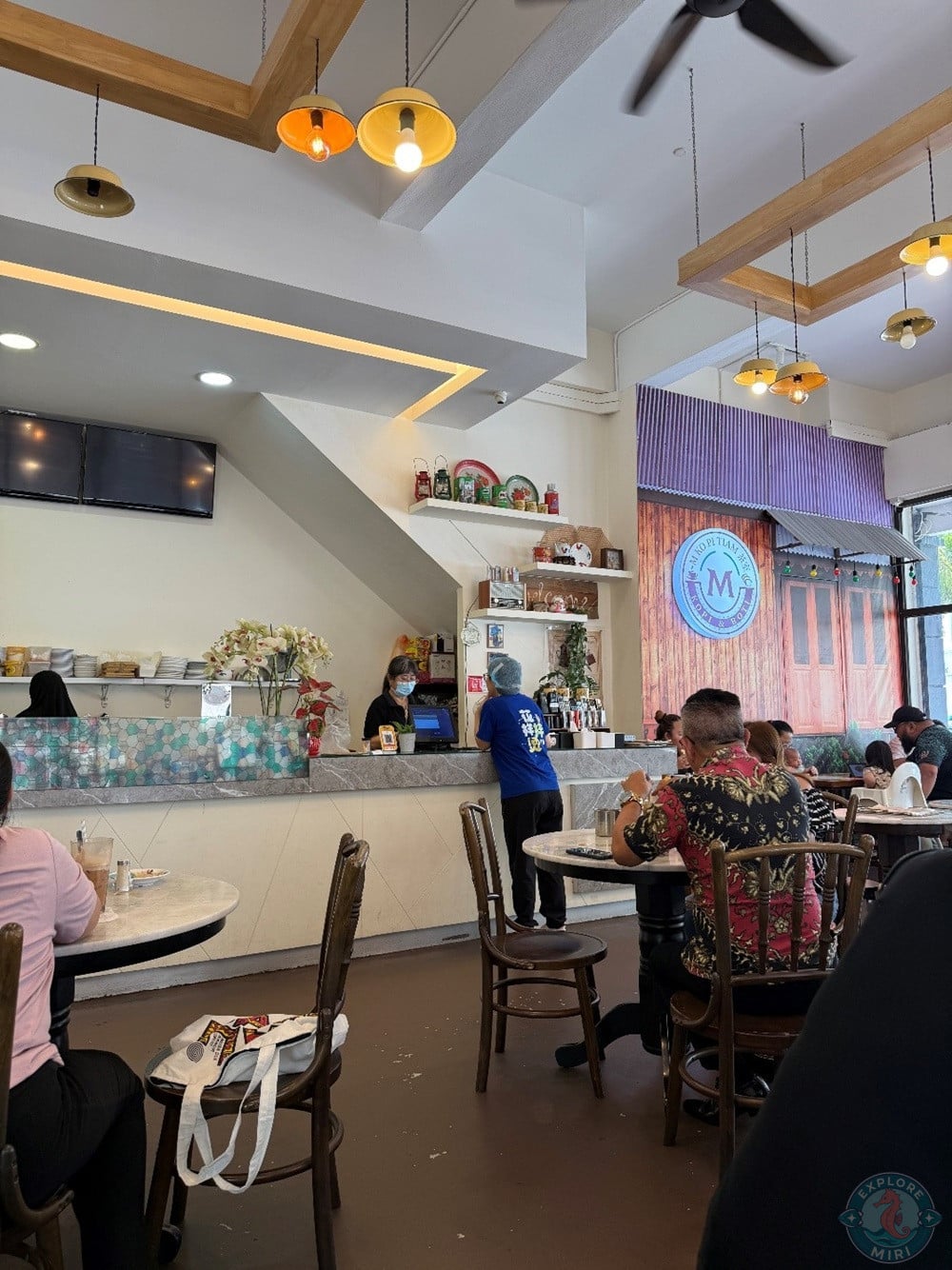 M Kopitiam Miri Seating 3