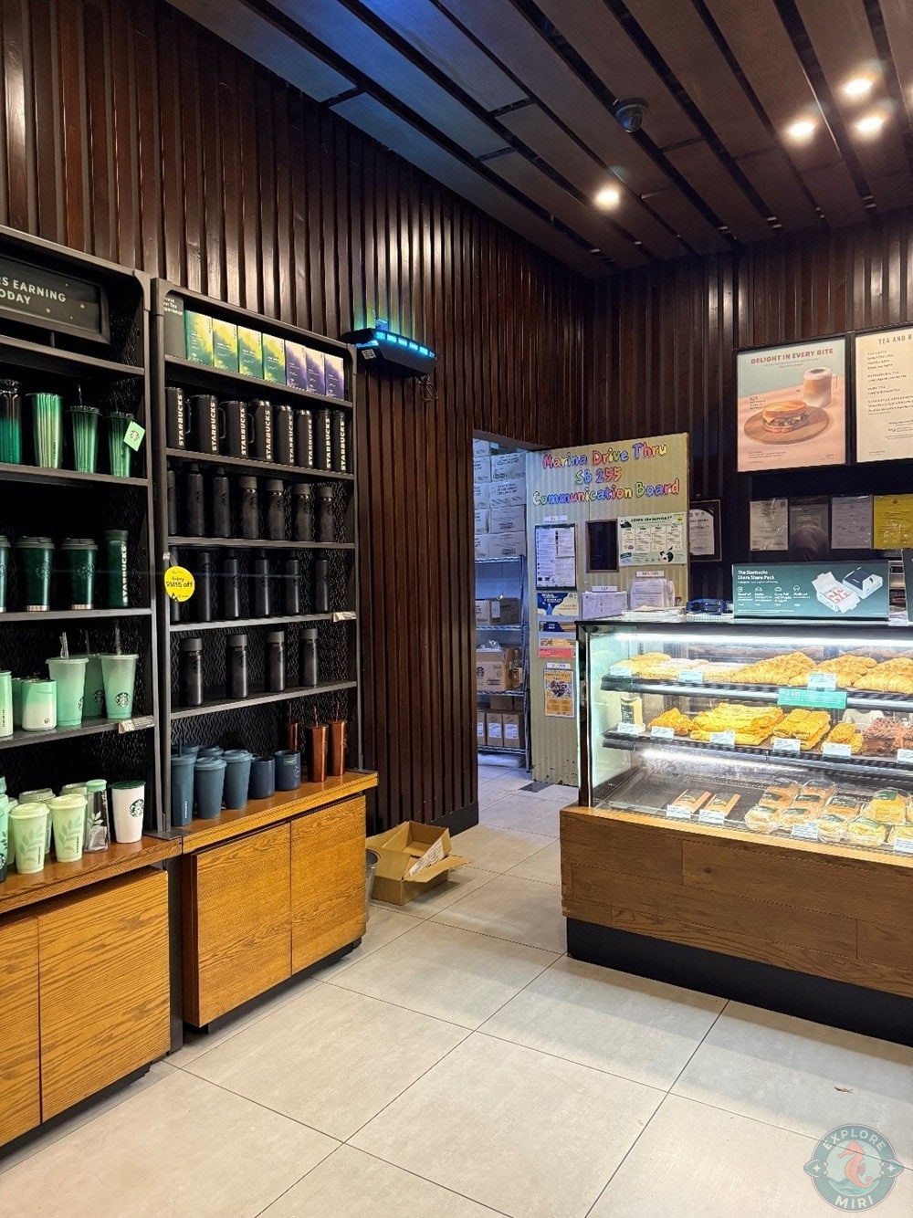 Starbucks Marina Miri Service Counter 5