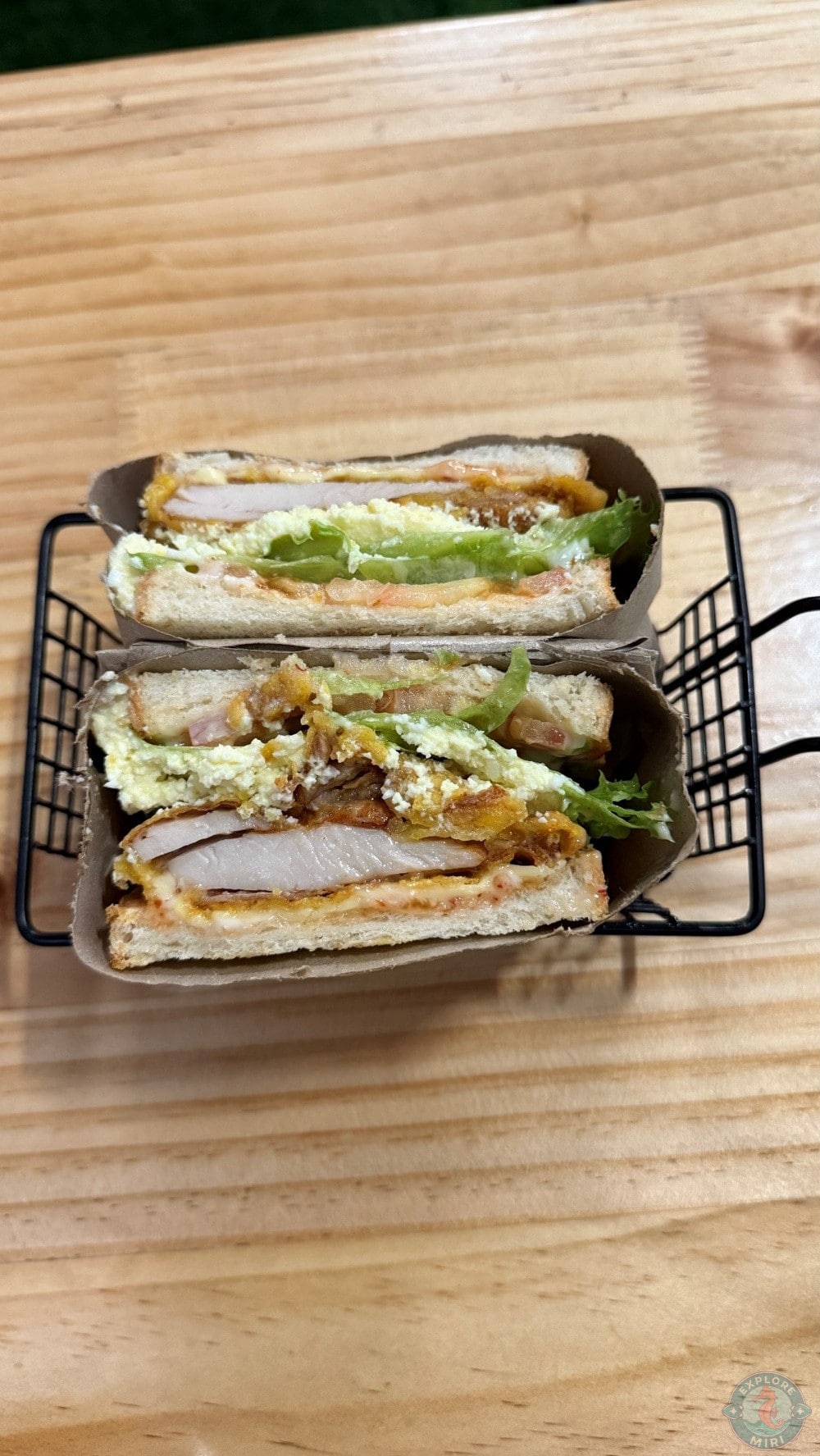 Timoo Cafe Miri Fried Chicken Toast 10