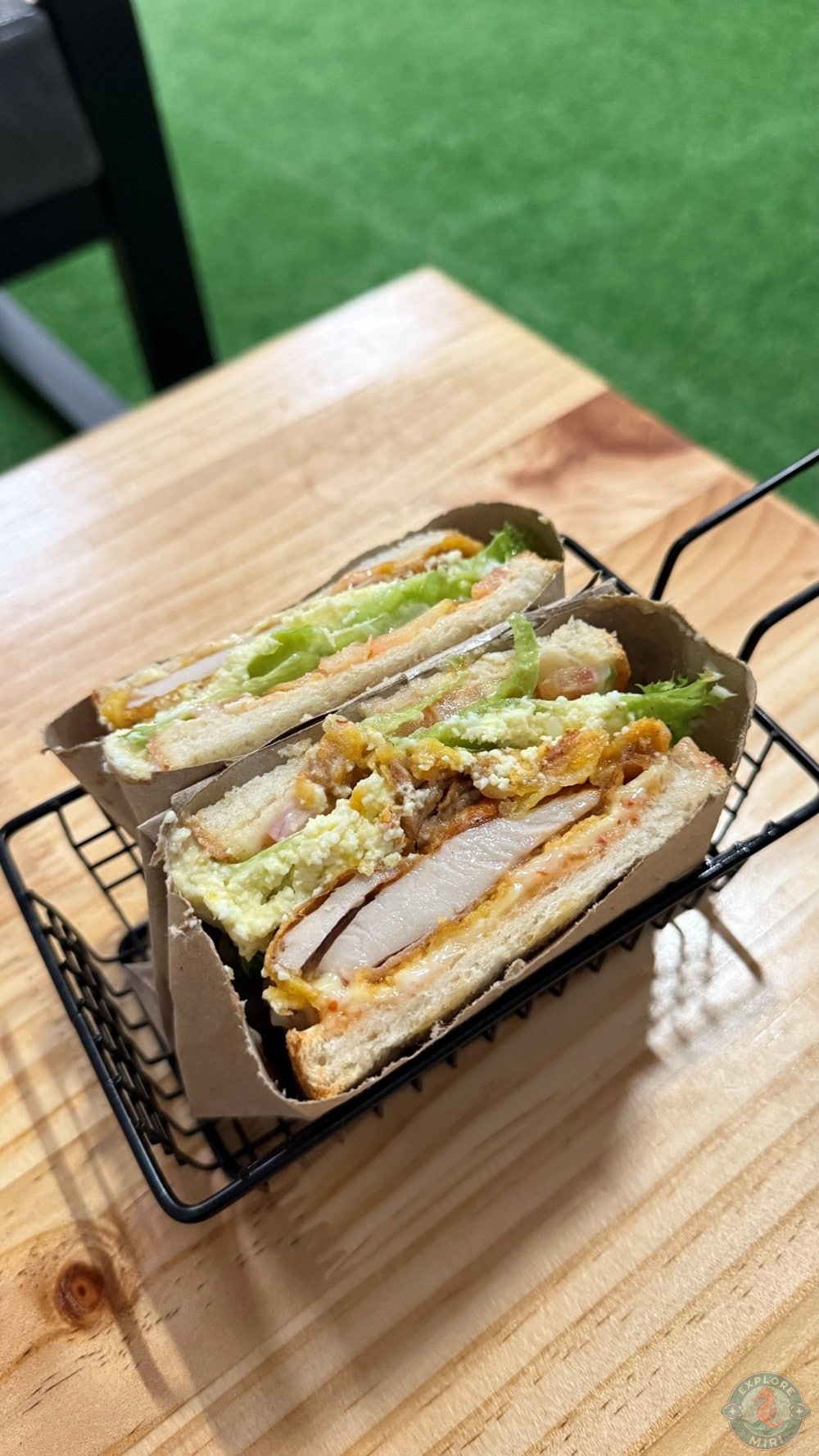 Timoo Cafe Miri Fried Chicken Toast 9