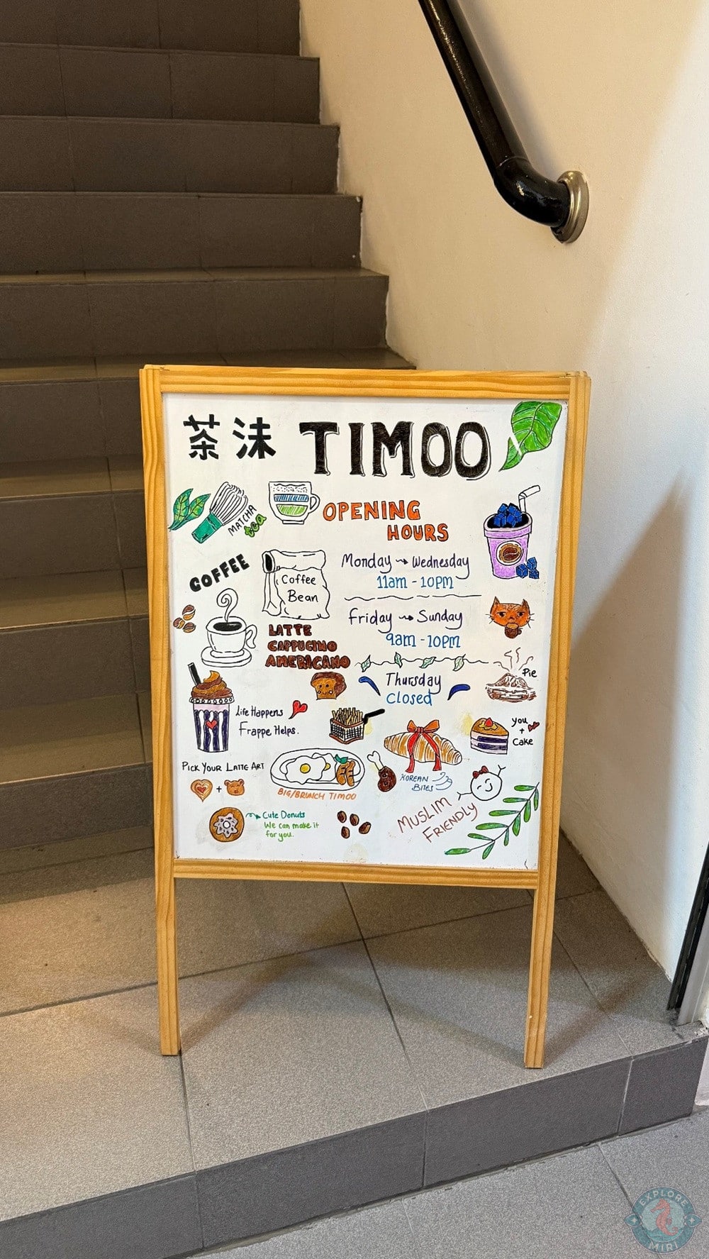 Timoo Cafe Miri Operating Hours Muslim Friendly 2