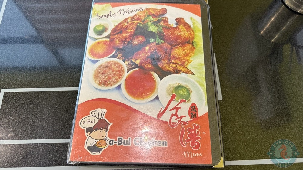 ABui Chicken Menu 9