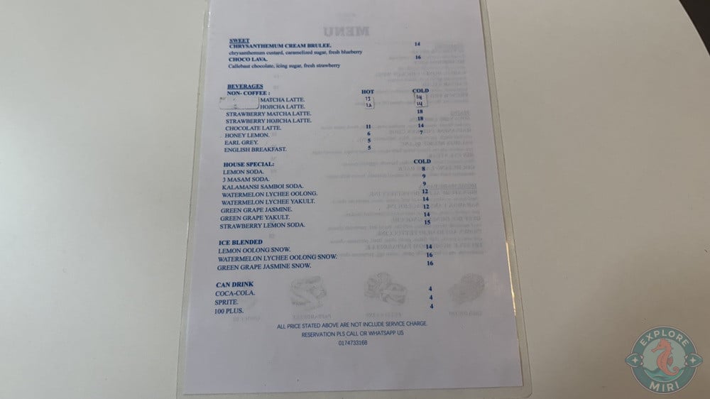 Ablissful Joy Menu Sweet Beverages 8