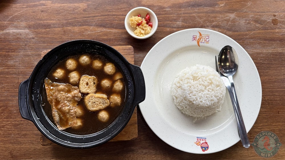 Go Fun Kee Bak Kut Teh Soup with Rice 6
