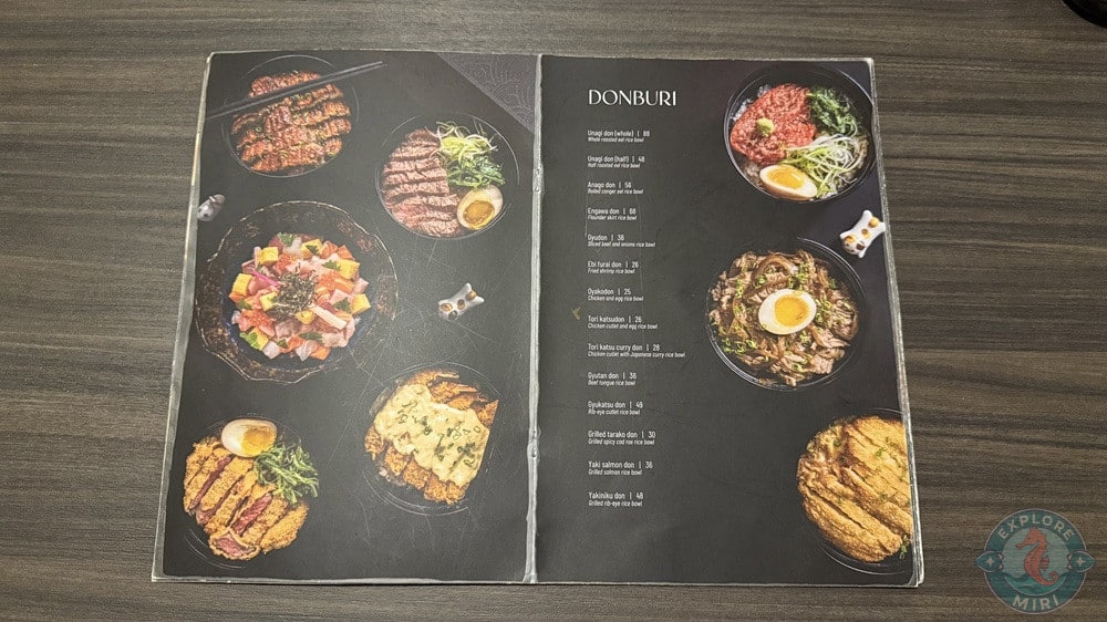 Izakaya Musashi Menu Donburi 17