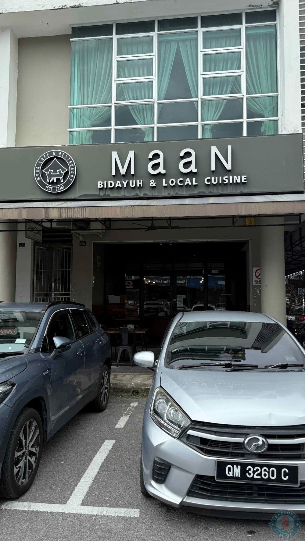 Maan Cafe and Restaurant Miri Bidayuh & Local Cuisine Shop Front 1