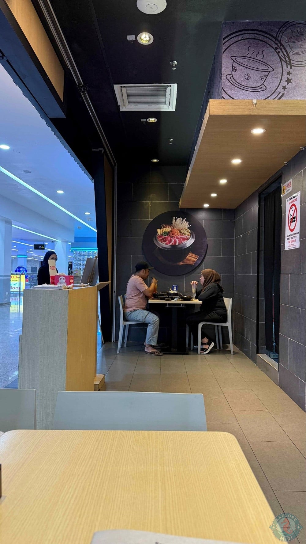 Seoul Garden Hotpot Imperial Permaisuri Mall Miri Seating 3