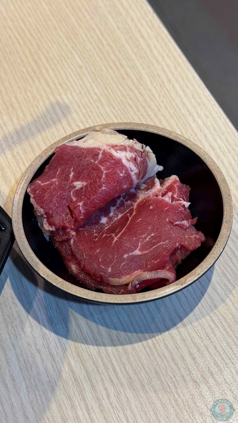 Seoul Garden Hotpot Imperial Permaisuri Mall Miri addon beef striploin 50g 5