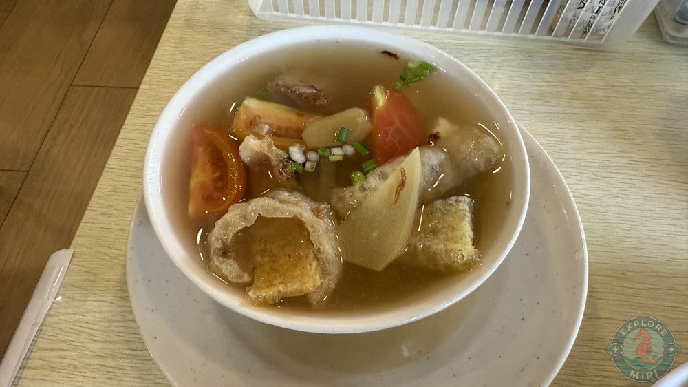 Ang’s Roasted Eatery Marina Parkcity Miri Salted Vege Beancurd Soup 5
