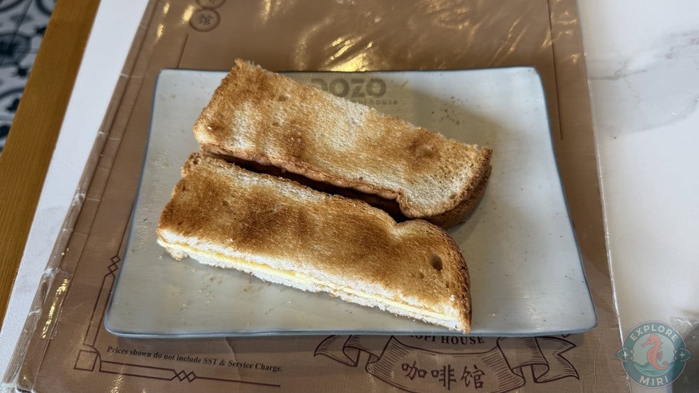 DOJO Nanyang Kopi House Miri Kaya Butter Toast 5