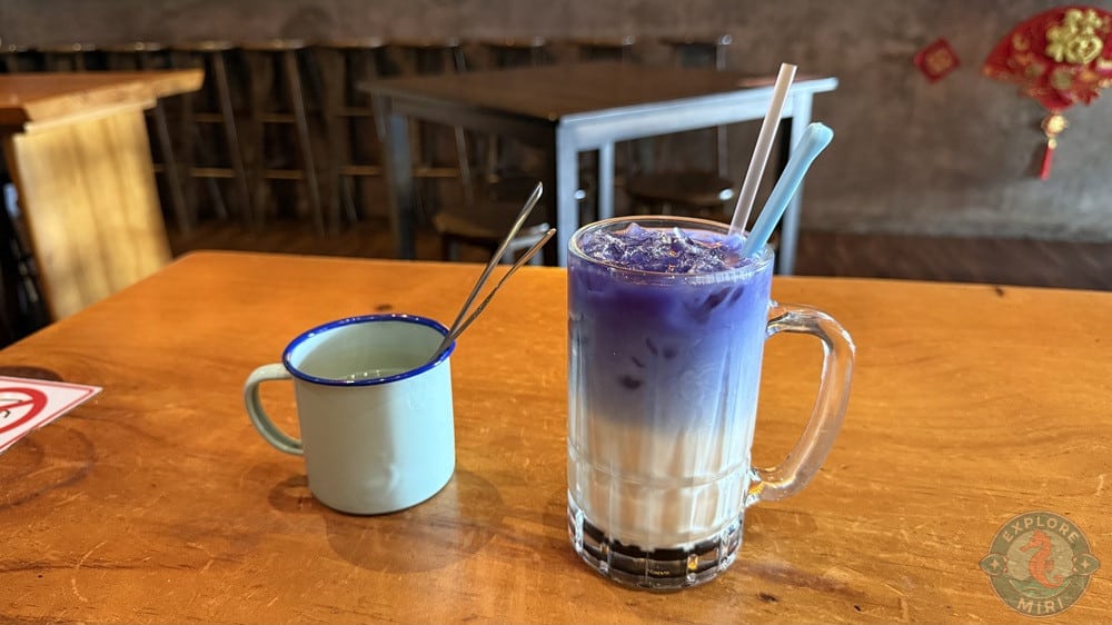 Flavo Cafe Rumah Dayak Miri Bunga Telang Special Gula Melaka 4