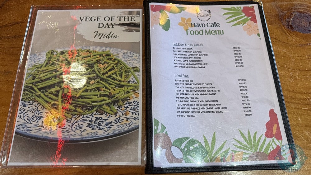 Flavo Cafe Rumah Dayak Miri Menu Set Rice Nasi Lemak Fried Rice 7