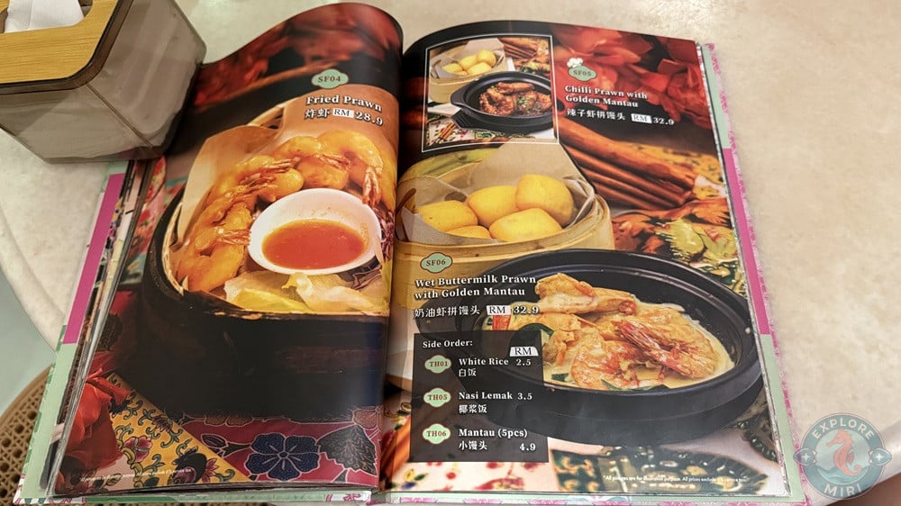 Kebaya Story Miri Menu Prawn Dish 22