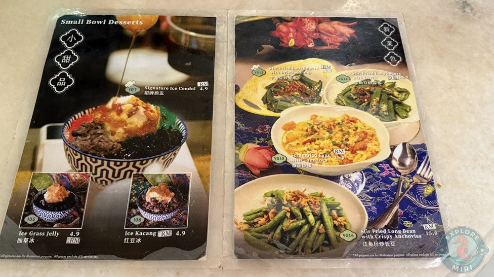 Kebaya Story Miri Small Bowl Desserts New Vegetable Menu 28