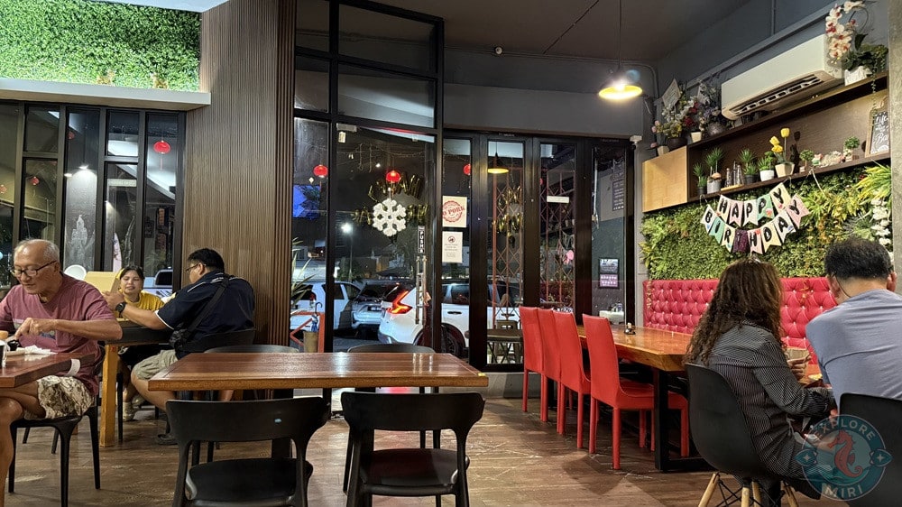 The Seeker Cafe & Bistro Pujut Miri AC Seating 2