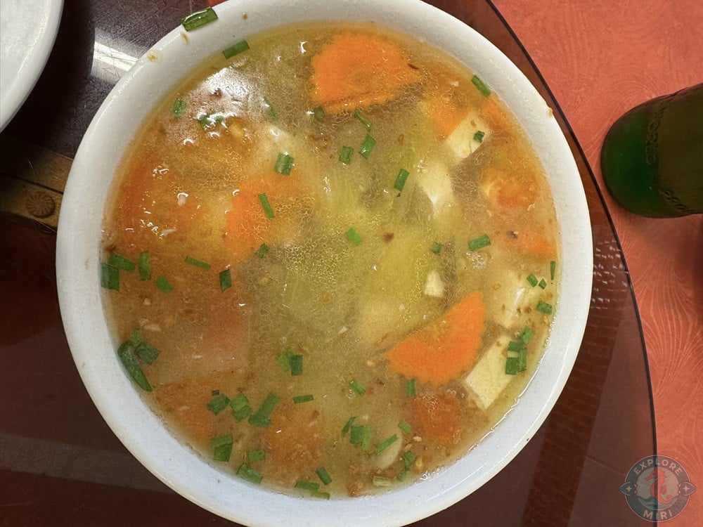 Woo Fook Seafood Restaurant Miri Salted Vege Tofu Soup 3